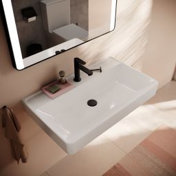 Hansgrohe Xanuia Q umywalka 80x48 cm prostokątna ścienna biała 60227450
