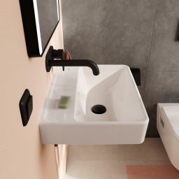 Hansgrohe Xanuia Q umywalka 50x39 cm prostokątna ścienna biała 60232450