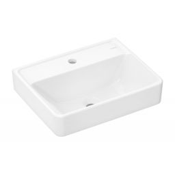 Hansgrohe Xanuia Q umywalka 50x39 cm prostokątna ścienna biała 60233450