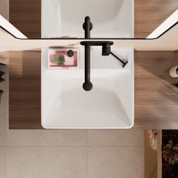 Hansgrohe Xanuia Q umywalka 55x48 cm prostokątna ścienna-nablatowa biała 60239450