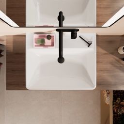 Hansgrohe Xanuia Q umywalka 60x48 cm prostokątna ścienna-nablatowa biała 60244450