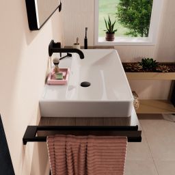 Hansgrohe Xanuia Q umywalka 80x48 cm prostokątna ścienna-nablatowa biała 60251450