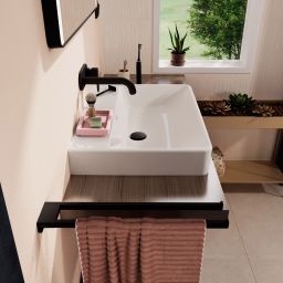 Hansgrohe Xanuia Q umywalka 65x48 cm prostokątna ścienna-nablatowa biała 60254450