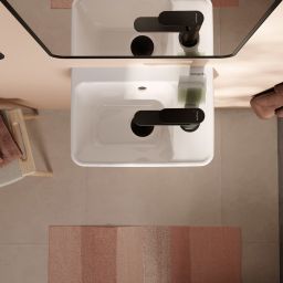 Hansgrohe Xanuia Q umywalka 36x25 cm prostokątna ścienna biała 61006450