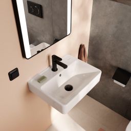 Hansgrohe Xanuia Q umywalka 50x39 cm prostokątna ścienna biała 61008450