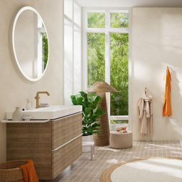 Hansgrohe Xelu Q umywalka 100x48 cm ścienna prostokątna SmartClean biały 61036450