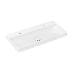 Hansgrohe Xelu Q umywalka 100x48 cm prostokątna ścienna-meblowa biała 61037450