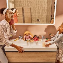 Hansgrohe Xelu Q umywalka 100x48 cm prostokątna ścienna-meblowa biała 61037450