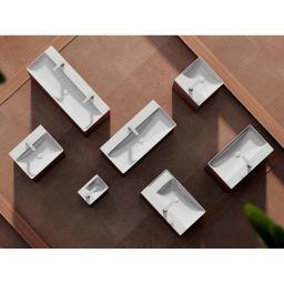 Hansgrohe Xelu Q umywalka 80x48 cm ścienna prostokątna lewa SmartClean biały 61030450