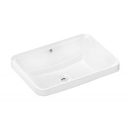 Hansgrohe Xuniva Q umywalka 55x40 cm wpuszczana w blat SmartClean biały 61066450