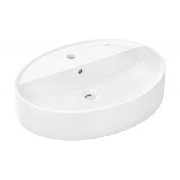 Hansgrohe Xuniva D umywalka 60x45 cm nablatowa SmartClean biały 61078450