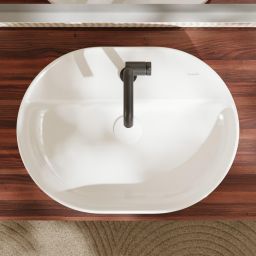 Hansgrohe Xuniva U umywalka 60x45 cm nablatowa SmartClean biały 61080450