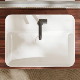 Hansgrohe Xuniva Q umywalka 60x45 cm nablatowa SmartClean biały 61082450