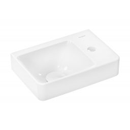 Hansgrohe Xelu Q umywalka 36x25 cm ścienna prostokątna prawa SmartClean biały 61084450
