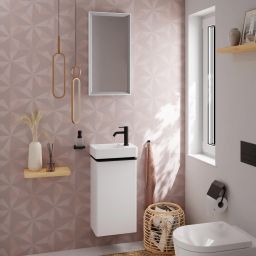 Hansgrohe Xelu Q umywalka 36x25 cm ścienna prostokątna prawa SmartClean biały 61084450