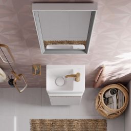 Hansgrohe Xelu Q umywalka 36x25 cm ścienna prostokątna prawa SmartClean biały 61084450