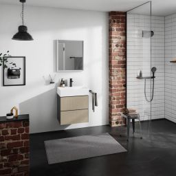 Hansgrohe Xevolos E umywalka 60x48 cm ścienna prostokątna SmartClean biały 61092450