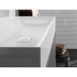 Hansgrohe Xevolos E umywalka 100x48 cm ścienna prostokątna SmartClean biały 61100450