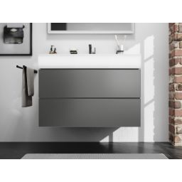 Hansgrohe Xevolos E umywalka 100x48 cm ścienna prostokątna SmartClean biały 61100450