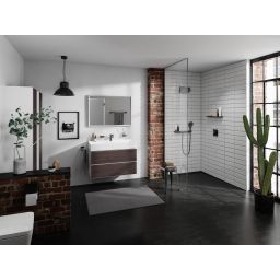 Hansgrohe Xevolos E umywalka 100x48 cm ścienna prostokątna SmartClean biały 61100450