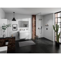 Hansgrohe Xevolos E umywalka 100x48 cm ścienna prostokątna SmartClean biały 61100450