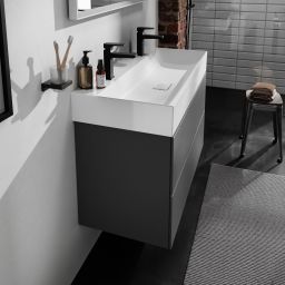 Hansgrohe Xevolos E umywalka 100x48 cm ścienna prostokątna SmartClean biały 61110450