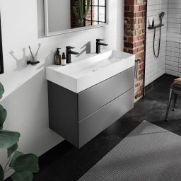 Hansgrohe Xevolos E umywalka 100x48 cm ścienna prostokątna SmartClean biały 61110450