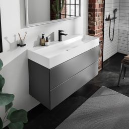 Hansgrohe Xevolos E umywalka 120x48 cm ścienna prostokątna SmartClean biały 61112450