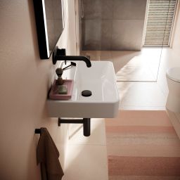 Hansgrohe Xanuia Q umywalka 55x37 cm prostokątna ścienna Compact biała 61121450