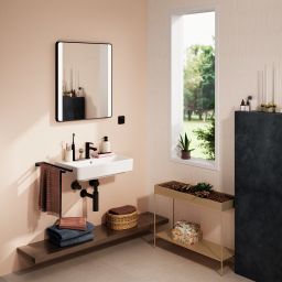 Hansgrohe Xanuia Q umywalka 60x37 cm prostokątna ścienna Compact biała 61124450