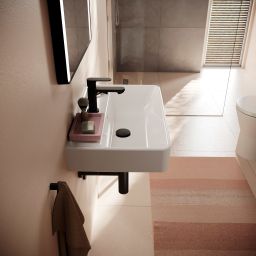 Hansgrohe Xanuia Q umywalka 60x37 cm prostokątna ścienna Compact biała 61124450