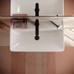 Hansgrohe Xanuia Q umywalka 65x39 cm prostokątna ścienna Compact biała 61128450