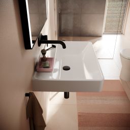 Hansgrohe Xanuia Q umywalka 70x48 cm prostokątna ścienna biała 61133450