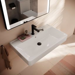 Hansgrohe Xanuia Q umywalka 80x48 cm prostokątna ścienna biała 61136450
