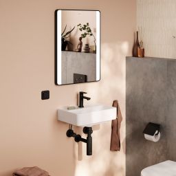 Hansgrohe Xanuia Q umywalka 45x34 cm prostokątna ścienna biała 61141450