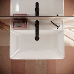 Hansgrohe Xanuia Q umywalka 65x48 cm prostokątna ścienna biała 61153450