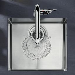 Hansgrohe S 71 zlewozmywak stalowy 45,2x40 cm stal 43426800