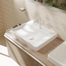 Hansgrohe Xelu Q umywalka 60x48 cm nablatowa prostokątna SmartClean biały 61018450