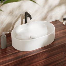 Hansgrohe Xuniva U umywalka 55x40 cm nablatowa owalna biały 60166450