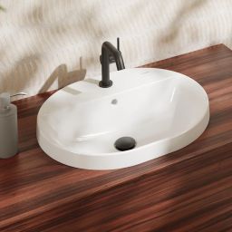 Hansgrohe Xuniva U umywalka 55x45 cm wpuszczana SmartClean biały 61064450