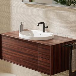 Hansgrohe Xuniva U umywalka 55x45 cm wpuszczana w blat biały 60161450