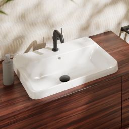 Hansgrohe Xuniva Q umywalka 55x45 cm wpuszczana w blat SmartClean biały 61068450