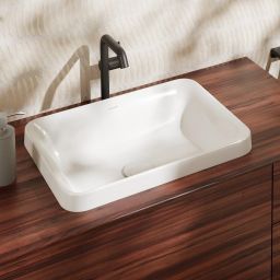 Hansgrohe Xuniva Q umywalka 55x40 cm wpuszczana w blat biały 60158450