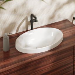 Hansgrohe Xuniva D umywalka 55x40 cm wpuszczana w blat biały 60156450