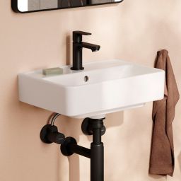 Hansgrohe Xanuia Q umywalka 45x34 cm prostokątna ścienna biała 61007450