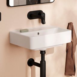 Hansgrohe Xanuia Q umywalka 45x34 cm prostokątna ścienna biała 61140450