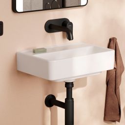 Hansgrohe Xanuia Q umywalka 45x34 cm prostokątna ścienna biała 61142450