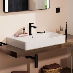 Hansgrohe Xanuia Q umywalka 70x48 cm prostokątna ścienna-nablatowa biała 60248450