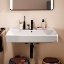 Hansgrohe Xanuia Q umywalka 80x48 cm prostokątna ścienna biała 60225450