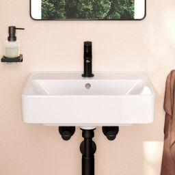 Hansgrohe Xanuia Q umywalka 50x39 cm prostokątna ścienna biała 61008450
